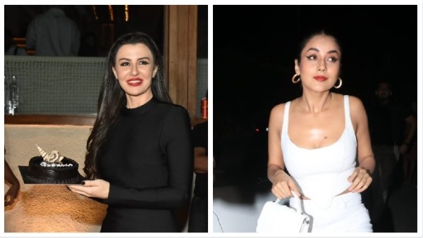 Shehnaaz Gill & Giorgia Andriani Shehnaaz Gill & Giorgia Andriani