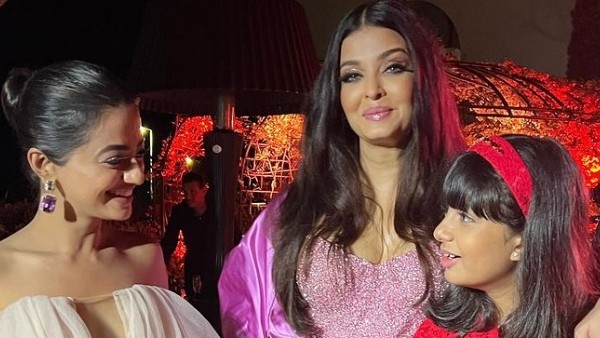 Helly Shah, Aishwarya & Aaradhya Bachchan