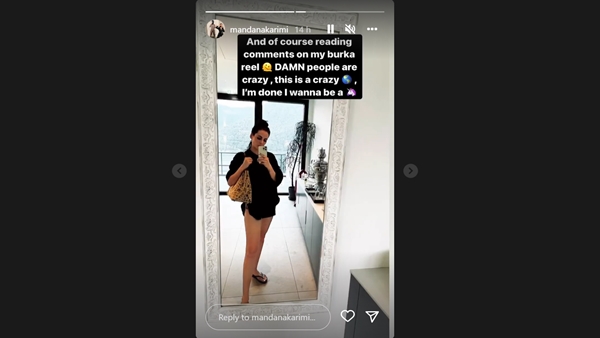 Mandana Karimi On Being Trolled For Twerking In Burqa Mandana Karimi On Being Trolled For Twerking In Burqa