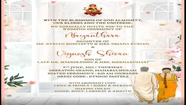 Nayanthara and Vignesh Shivan Are Married In Mahabalipuram Nayanthara and Vignesh Shivan Are Married In Mahabalipuram