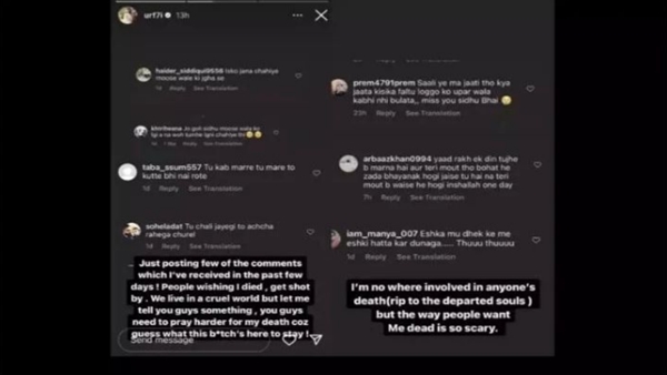 SHOCKING! Urfi Javed Gets Death Threats From Trolls