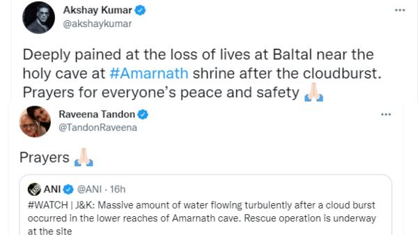 Akshay Kumar, Raveena Tandon,