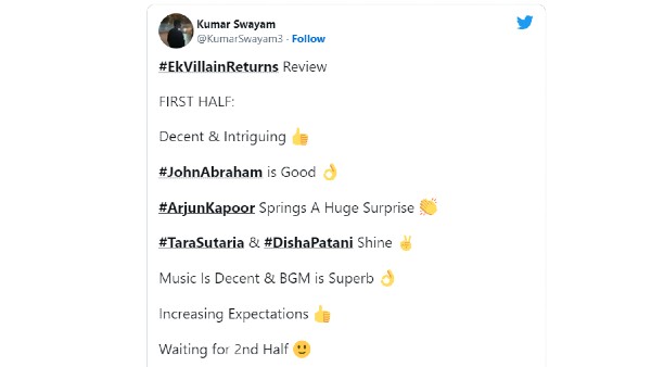 ek-villain-returns-audience-review-arjun-kapoor-and-john-abraham-starrer-leaves-netizens-impressed