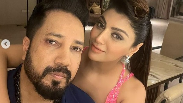 Mika Singh & Akanksha Puri