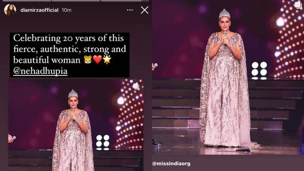 neha dhupia, dia mirza, 