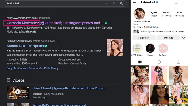 Katrina Kaif Changes Her Name On Instagram; Netizens Think Her Account Was Hacked