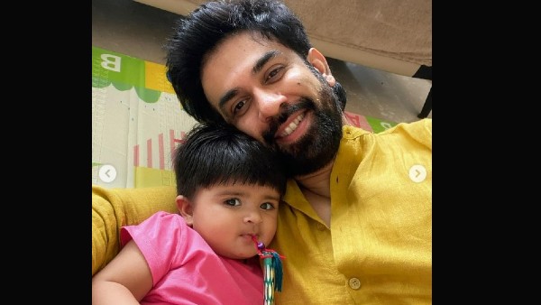 Rajeev Sen With Daughter Rajeev Sen With Daughter