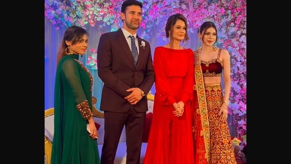 Payal Rohatgi And Sangram Singhs Mumbai Reception