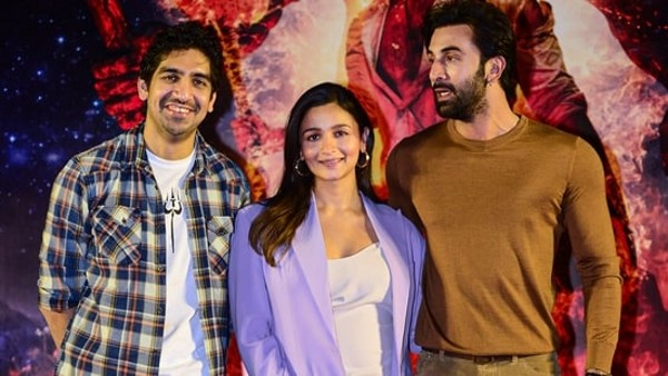 Alia Bhatt with Ayan And Ranbir