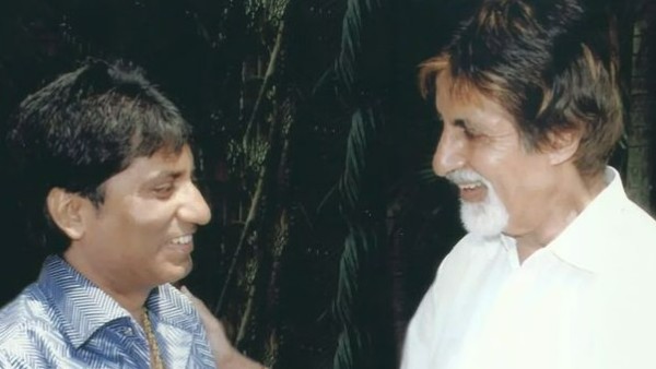 Raju Srivastava & Amitabh Bachchan Raju Srivastava & Amitabh Bachchan