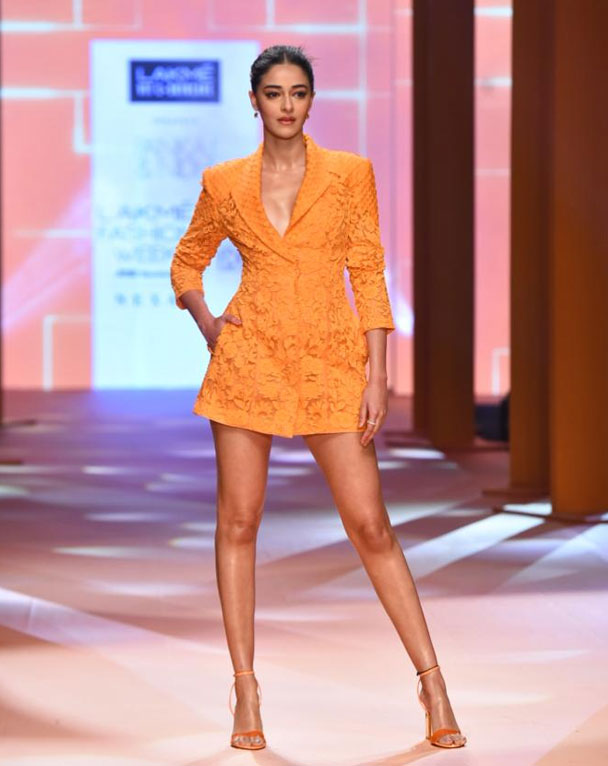 Ananya walks the ramp