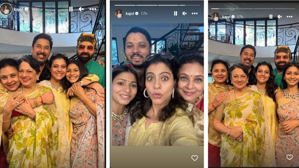 kajol bhai dhooj celebrations photos