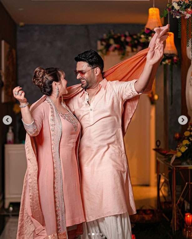 Kapil and Ginni at Diwali