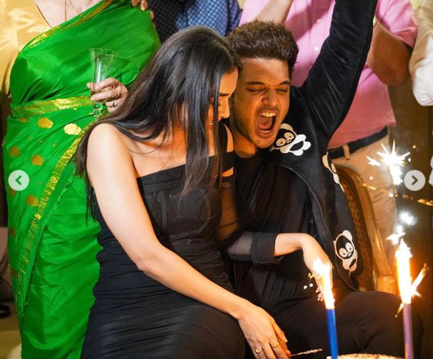 Moment of celebration