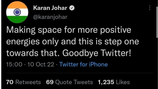 karan johar quits twitter karan johar quits twitter