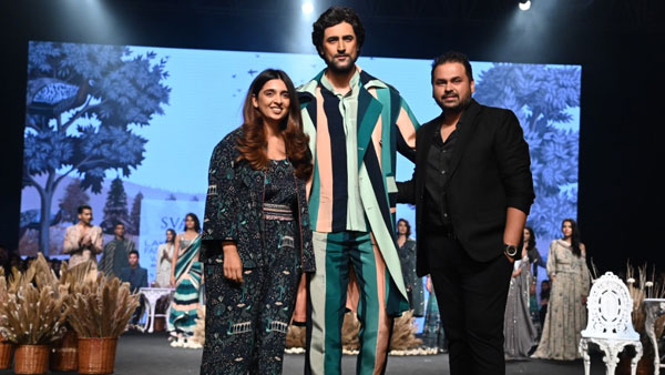 Kunal with designers