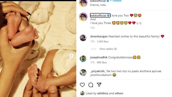 vignesh shivan nayanthara welcome twins