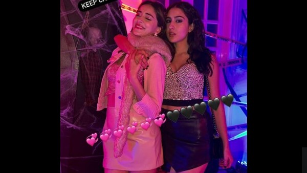 Sara Ali Khan Gets Goofy With Ananya Panday