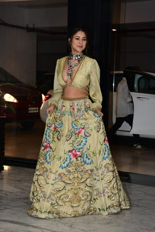 Shehnaaz Gill at Krishan Kumars party Shehnaaz Gill at Krishan Kumars party