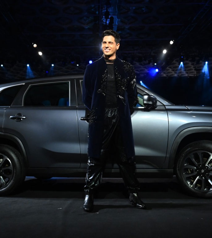 Sidharth walks the ramp