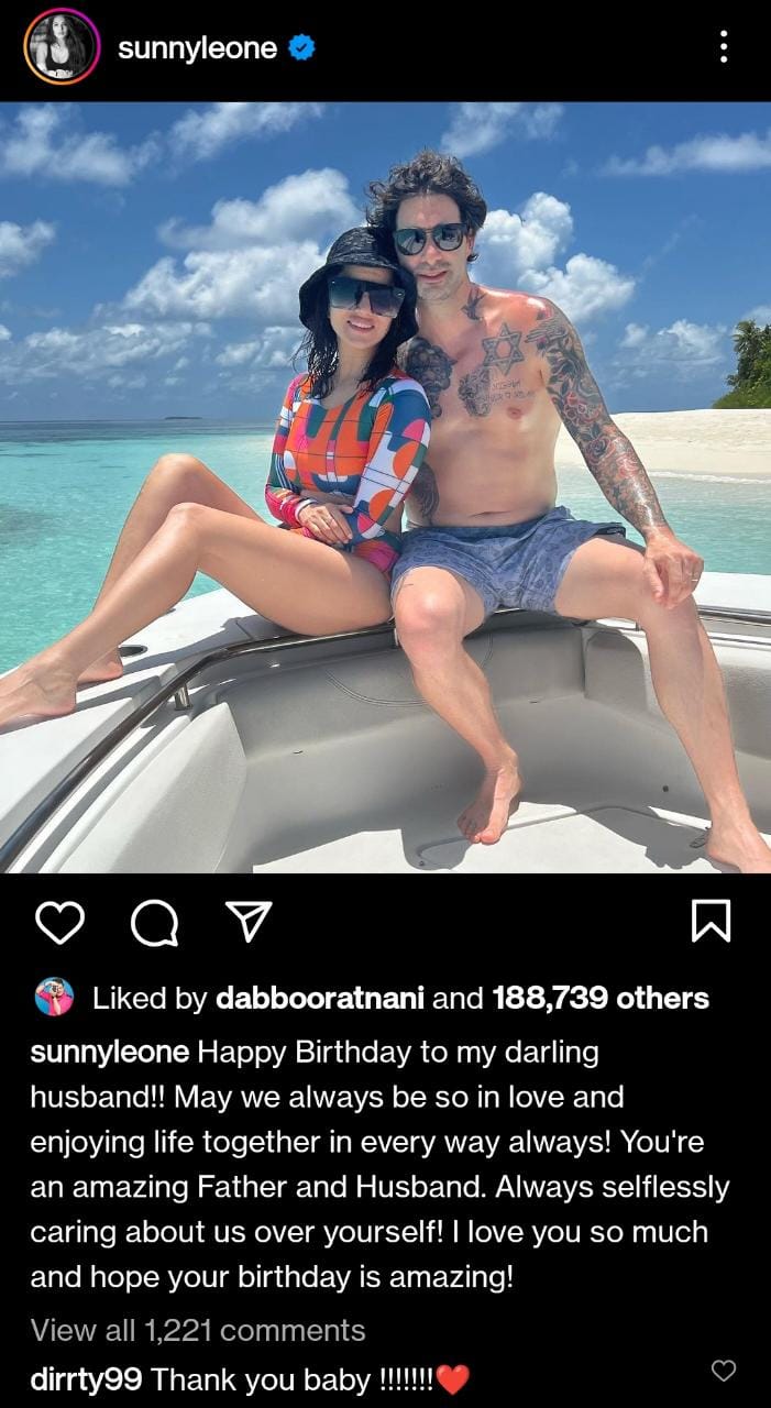Sunny Leones post Sunny Leones post