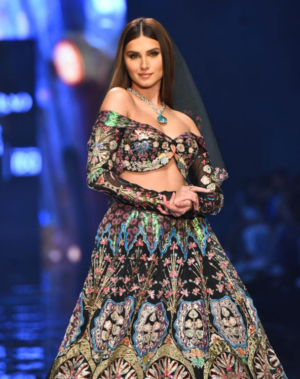 Tara walks the ramp Tara walks the ramp