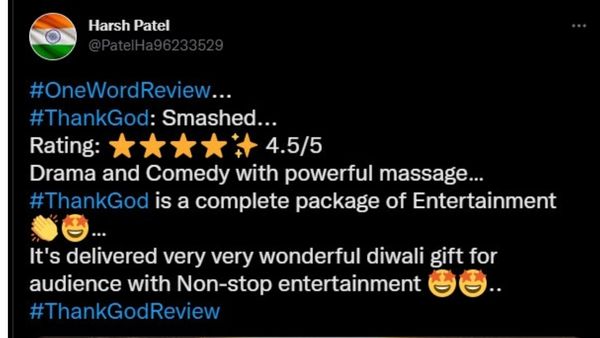  thank god twitter review