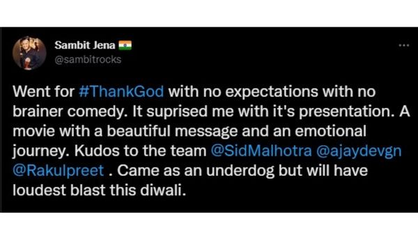  thank god twitter review