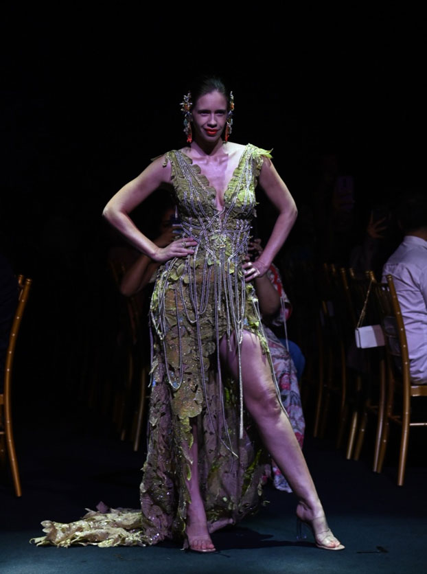 Kalki walks the ramp
