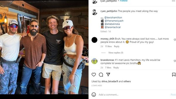 yash and lewis hamilton 