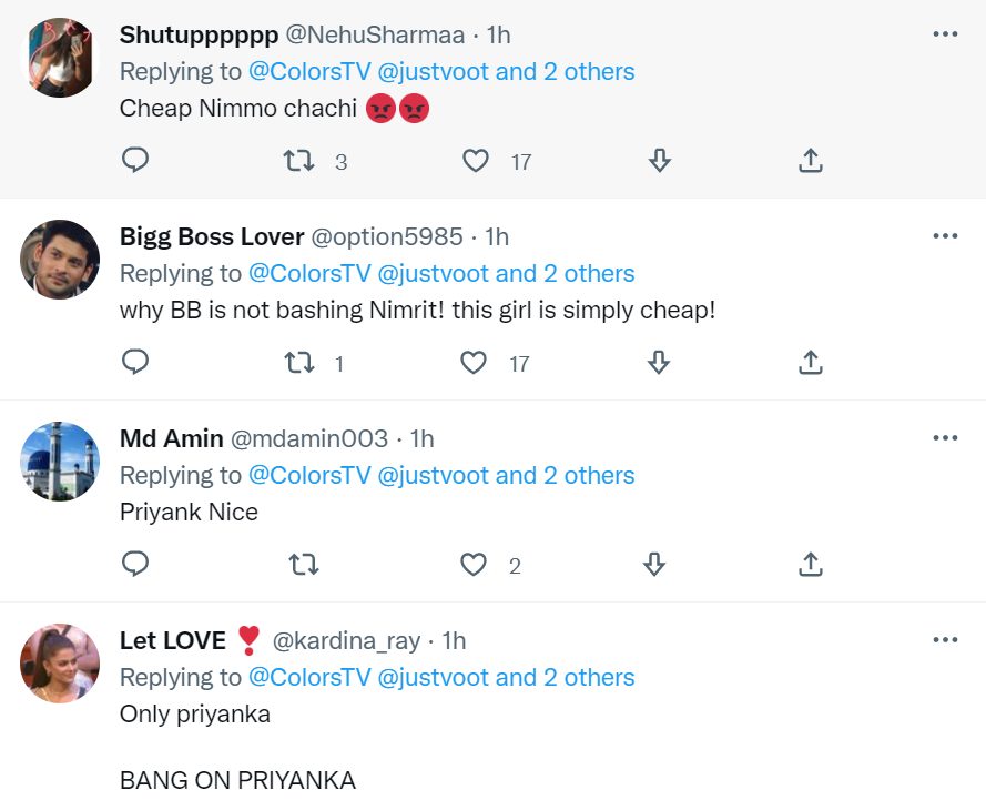 Bigg Boss 16: Nimrit trolled for abusing Priyanka Bigg Boss 16: Nimrit trolled for abusing Priyanka