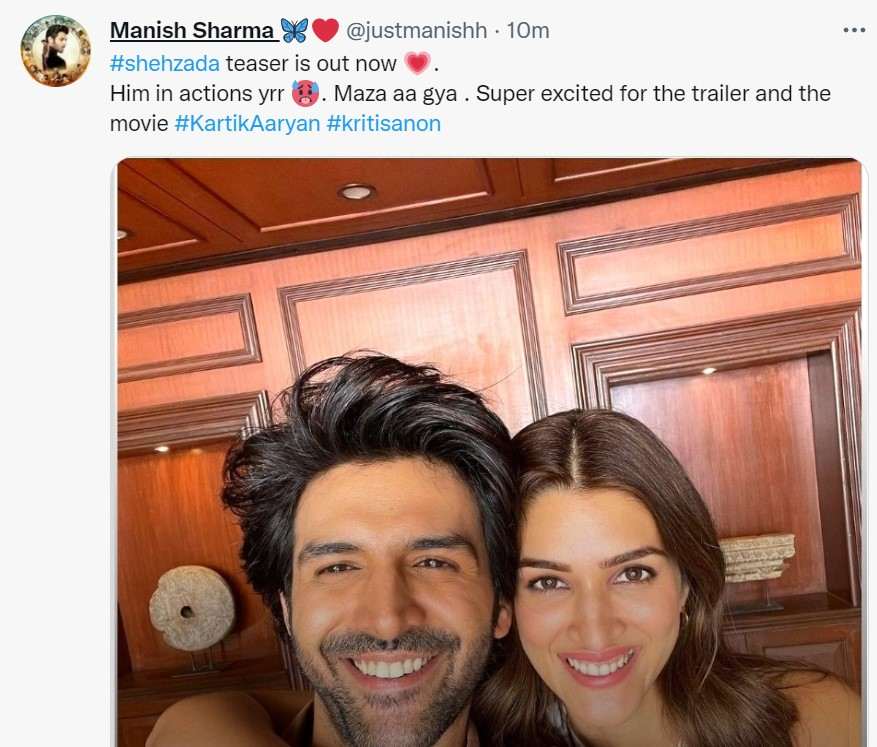 Kartik Aaryan Birthday Shehzada First LookTeaser