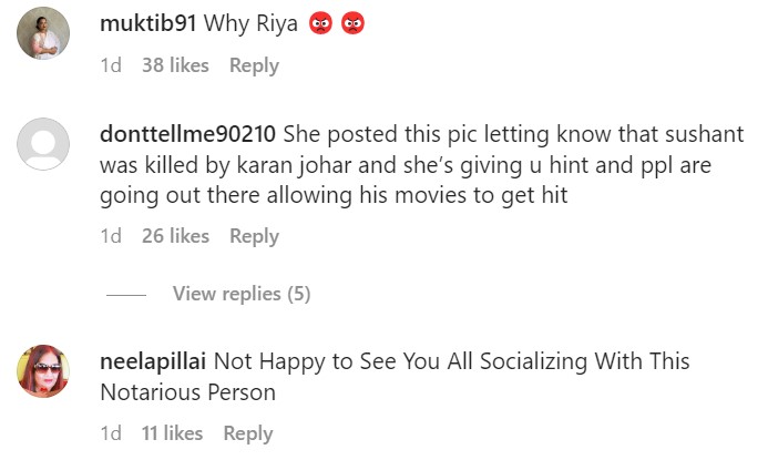 Rhea Chakraborty & Karan Johar Part Together; Get Trolled