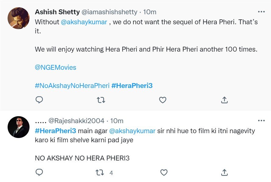 Kartik Aaryan Replaces Akshay Kumar in Hera Pheri 3