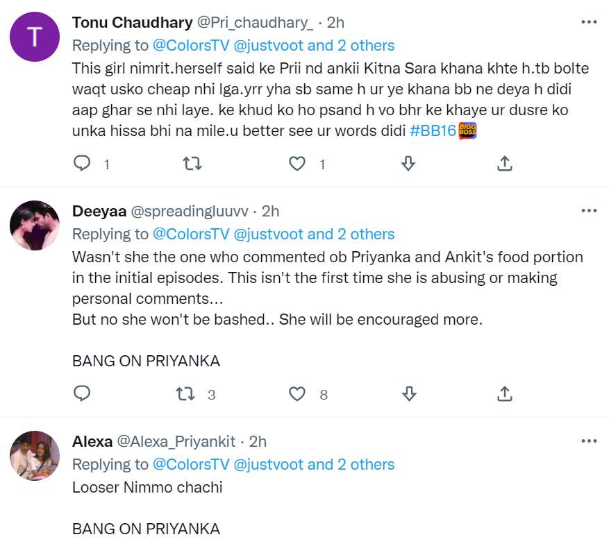 Bigg Boss 16: Nimrit trolled for abusing Priyanka Bigg Boss 16: Nimrit trolled for abusing Priyanka