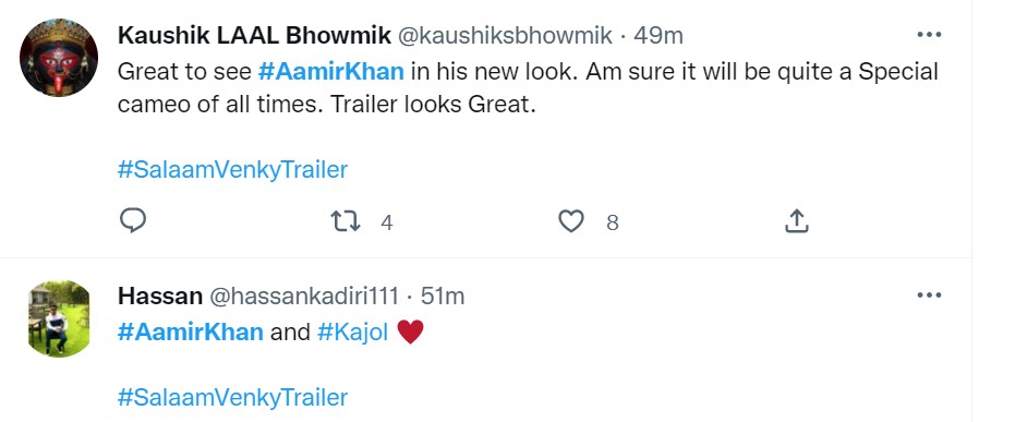 Aamir Khan’s Cameo In Kajol’s Salaam Venky Trailer