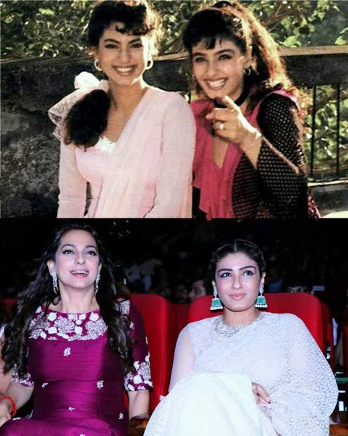Raveena Tandon Juhi Chawla Pic
