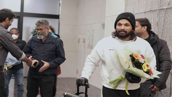 Allu Arjun In Russia