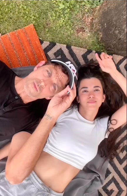 Saba Hrithik nature fun