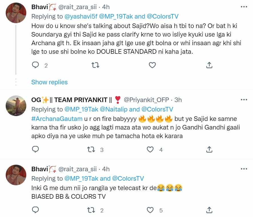 Bigg Boss 16 Archana Gautam, Sajid Khan, Soundarya Sharma MeToo Video Bigg Boss 16 Archana Gautam, Sajid Khan, Soundarya Sharma MeToo Video