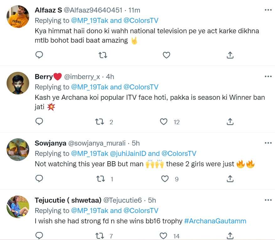 Bigg Boss 16 Archana Gautam, Sajid Khan, Soundarya Sharma MeToo Video Bigg Boss 16 Archana Gautam, Sajid Khan, Soundarya Sharma MeToo Video