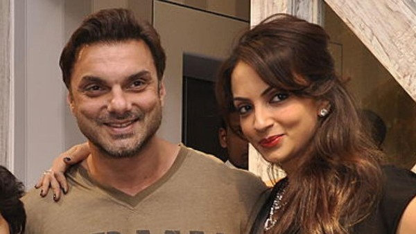 Sohail Khan and Seema Sajdeh
