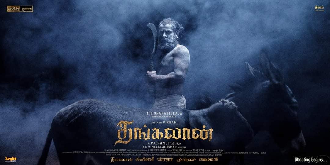 Thangalaan Shooting Spot Video Goes Viral: Chiyaan Vikram, Pa Ranjith ...