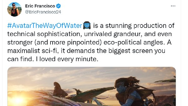 A Stunning Production