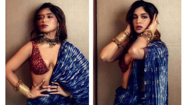 Bhumi Pednekar saree photos Bhumi Pednekar saree photos