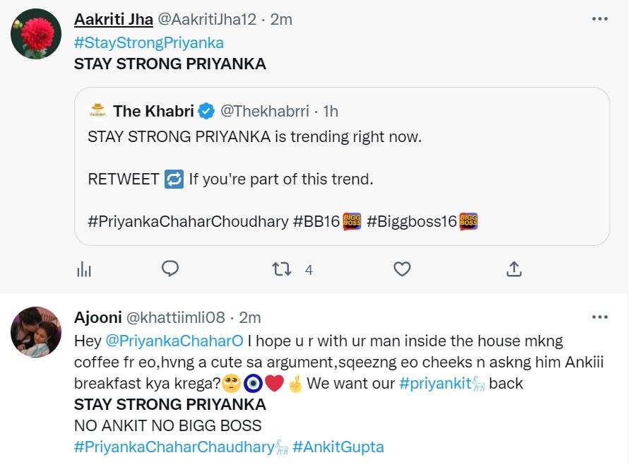 Bigg Boss 16 Ankit Gupta Eviction Twitter Trend Stay Strong