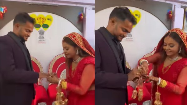Devoleena Bhattacharjee’s Engagement Ceremony With Shahnawaz Shaikh