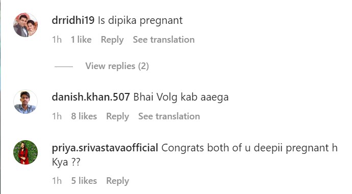 Dipika Kakar Flaunting Baby Bump In New PIC Shoaib Ibrahim