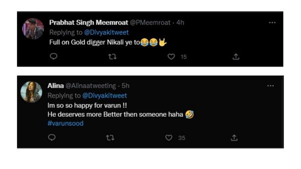 Divya Agarwal, varun sood