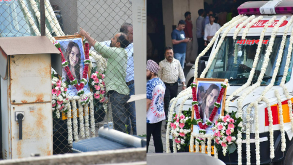 Celebs Pay Last Respect To Tunisha At Her Funeral 
